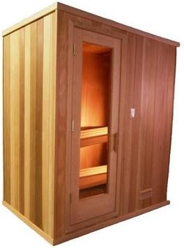 Cedro Prebuilt Sauna 4' x 8' x 7'