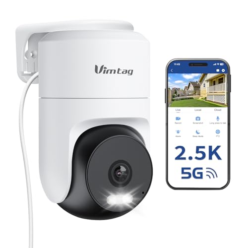 VIMTAG 2.5K Outdoor Security Camera