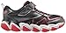 Skechers Kids Boys Skech Air 3.0 Rupture Sneaker (Little Kid/Big Kid), Gunmetal/Red, 12 M US Little Kid