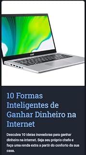Livro 10 formas inteligentes de ganhar dinheiro na Internet