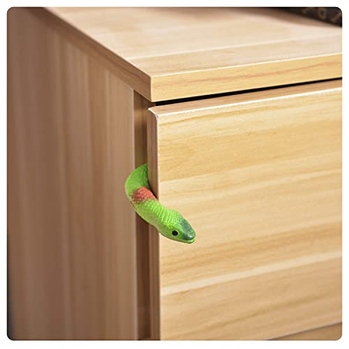 Rubber Snakes to Keep Birds Away Realistic Fake Rubber Snakes for Garden Props to Scare Birds