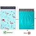 Ohuhu 100 Pcs 10 x 13 Flamingo Poly Mailers, Christmas Gift Packing Bags, Envelopes Shipping Bags with Self Seal Adhesive, Waterproof and Tear-Proof Postal Bags