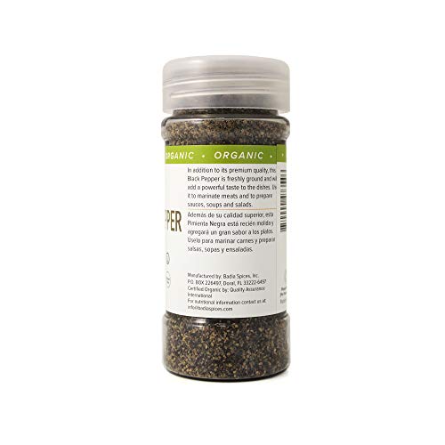 Jackie's Kitchen Ground Black Pepper, 2 Ounce