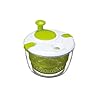 Keuken Ambacht Gezond Eten Grote Salade Spinner en Dresser, Wit/Groen, 25 cm