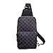 YDFBH Men's Shoulder Bag Printed Chest Bag Messenger Bag N417192