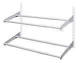 ClosetMaid 28440 ShelfTrack Expandable Shoe Rack, 24