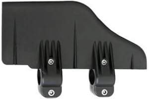 Suapouen Trolling Motor Shaft Rudder Electric Trolling Motor Rudder for 24-55 Thrust Trolling, Kayak or Canoe Motor