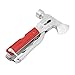 Bukm Portable Hammer Tool, Stainless Steel Multitools axes and hatchet,Needle Nose Plier,Pocket Screwdriver,Claw Hammer Knife,Bottle Opener,Survival Camping Knife,Hand Saw,Car Safety Hammer