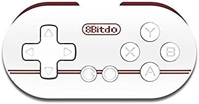8bitdo Zero Portable Wireless Game Console, Bluetooth Game Controller with Camera Self Shutter function, Gamepad for Android IOS Windows Iphone Ipad etc. Red