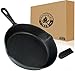 Backcountry Iron 6-1/2 Inch Round Small Pre-Seasoned Cast Iron Skillet