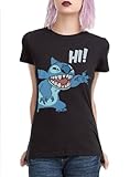 Hot Topic Women's Disney Lilo & Stitch Hi T-Shirt