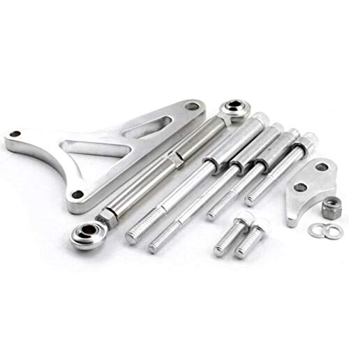Aluminum Alternator Bracket Kit,Billet Polished Mounting Generator Bracket Accessories Kit For SB Ford 289 302 347