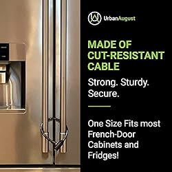 Urban August Child-Proof Refrigerator Lock with