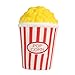 TEEGOMO Kawaii Pineapple and Popcorn Slow Rising Scented Jumbo Squishy Stress Relief Squeeze Decorations Toy Gift Fun