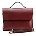 Leathario Leather Briefcase for Men Leather Laptop Bag Shoulder Messenger Bag Business Work Bag Brown