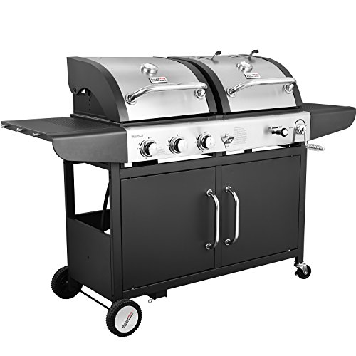 Royal Gourmet 3Burner Gas Grill and Charcoal Grill Combo