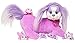 Puppy Surprise Stuffed Figure - Purple Amy Exclusive Holiday Edition