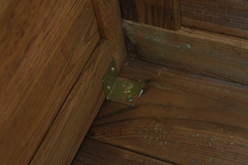 Chalet et Jardin Trocadéro Coffre 440 L Marron 107 x 85 x 67 cm