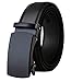 West Leathers Men's Belt, Slide Ratchet Belt for Men with Genuine Leather 1 3/8,Trim to Fit