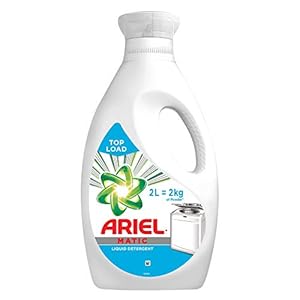 Ariel Matic Liquid Detergent Top Load Refill Pouch, 2 Litre