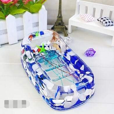 せっけん クリスタルファッション透明クリエイティブ二重層石鹸箱 美しく装飾された石鹸箱 シンプル