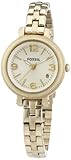 Fossil Mini Heather Gold Tone Womens Watch ES3194