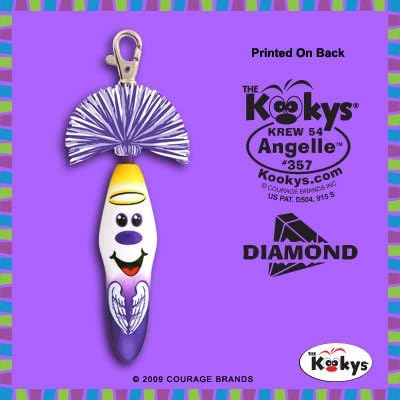 Kooky Klicker Pen Keychain Krew 54 Angelle New