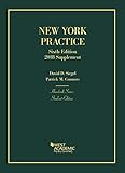 New York Practice, 6th, Student Edition, 2018 Supplement (Hornbooks) by