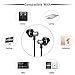 DolTech Earbuds in Ear Headphones with Mic Memory Foam Stereo Bass Earphones in Line Remote Control for iPhone iPad Samsung Android Cell Phones Tablets Laptop Computer