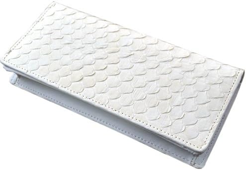 Amazon Christina A G 長財布 メンズ 蛇革 パイソン ロングウォレット ホワイト St 002 シューズ バッグ