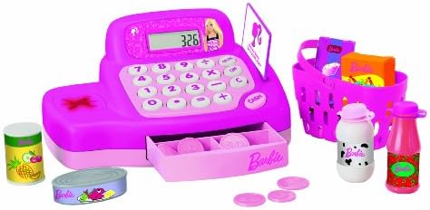 Barbie - Caja registradora y accesorios de supermercado [importado de Alemania]: Amazon.es: Juguetes y juegos