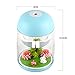 Loneyshow Micro Landscape humidifier Diffuser 180ml Cool Mist Humidifier with Adjustable Mist Mode, Waterless Auto Shut-Off (Blue)