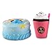 WATINC Kawaii 2pcs Jumbo Cake Set Squishy Slow Rising Sweet Scented Vent Charms Kid Toy Hand Toy, Stress Relief Toy Doll Gift Fun Large (Dolphin Cake&Cream)