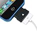 BlastCase Dock Extender 30pin Extension Adapter Cable for Apple iPad2 iPhone 4 3G iPod -Black