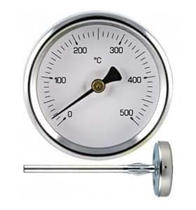 Ricel Sud - 1 termómetro 500 ^ grados de sonda larga - 26 cm - para