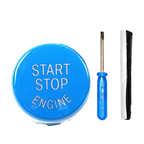 xxiaoTHAWxe Car Engine Start Stop Button Cover for BMW F Chassis F30 F10 F34 F15 F25 F48 6#
