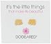 Dogeared It's the Little Things Elephant Post Earrings