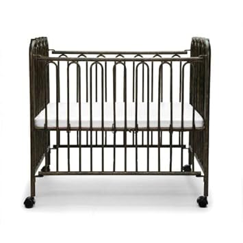 iron mini crib