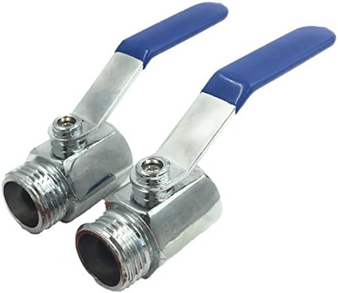 Heavy Duty Garden Hose Shut Off Valve (5"L Metal Shut Off 2PK)