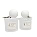 Maexus 3D Moon Light with Key Chain Accessories for Keychain Handbag Key Ring Car Key (Colorful)