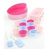 17-Piece-Silicone-Bakeware-Baking-Set-with-Cupcake-Moulds-Round-Cake-Moulds-and-Loaf-Moulds-and-with-Spatula-and-Pastry-Brush 17 Piece Silicone Bakeware Baking Set with Cupcake Moulds, Round Cake Moulds and Loaf Moulds and with Spatula and Pastry…