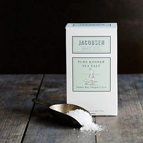 Pure Kosher Sea Salt, 1 Pound, Jacobsen Salt Co., 2 Pack Bundle