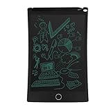 Viotek Writing Tablet - 8.5” Writing Surface with Viotek Eye-Guard Technology, Comes with Stylus and Stylus Holder, Lightweight, Green Ink Markings, 4 Magnets