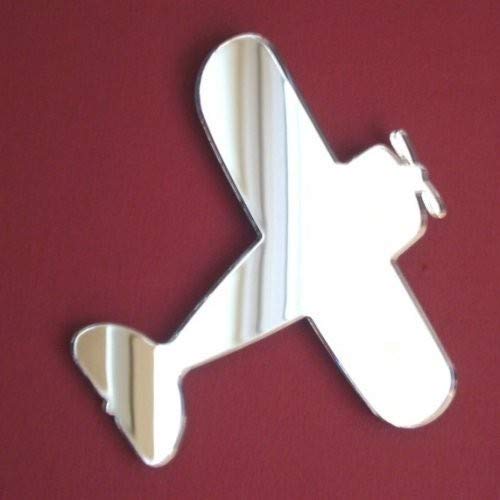 Bi-Plane Mirror 4cm x 4cm (5 in pack)