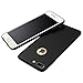 YIHAILU iPhone 7 Plus Case Smoothly Shield Skin Shockproof Ultra Thin Slim Full Body Protective Scratch Resistant iPhone7 Plus Cover (Silky Black)
