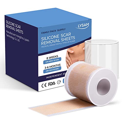 Lysam Silicone Scar Sheets Medical Grade Scar Treatment Removal