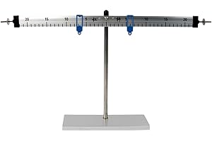 EHJRE Lever Principle Teaching Instrument Leverage Ruler Experiment Lever Balance Scale and Support Balance Scale