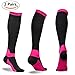 Deilin Compression Socks for Women & Men (2 Pairs), Graduated Compression Sock 20-30 mmhg for Running, Athletic Sports, Flight Travel, Nurses, Maternity Pregnancy, Shin Splints, Edema, Varicose Veins