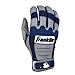 Franklin Sports MLB CFX Pro Baseball Batting Gloves - Gray/Navy - Adult Large