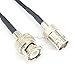 YOTENKO 6ft BNC Extension Cable Male to Female SDI Cable RG174 50 Ohm for Scanner Wireless Microphone System Receiver Broadcast Video and Camera Ham Radio